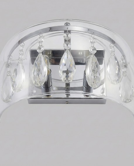 LAMPA ŚCIENNA KINKIET NOWOCZESNY TOSSO CLEAR W1