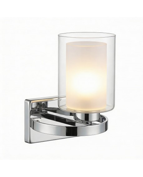 LAMPA ŚCIENNA KINKIET LOFT CHROMOWANY SANTINI W1