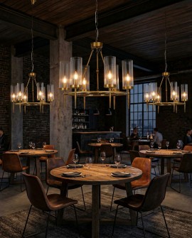 LAMPA WISZĄCA NOWOCZESNA MOSIĘŻNA MORATTI W6