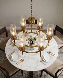 LAMPA WISZĄCA NOWOCZESNA MOSIĘŻNA MORATTI W6