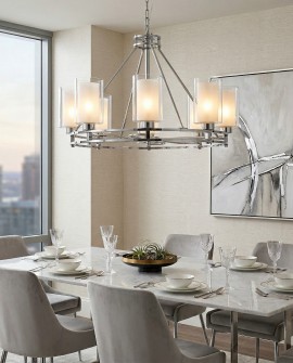 NOWOCZESNA LAMPA WISZĄCA CHROMOWANA MARIETTA W8