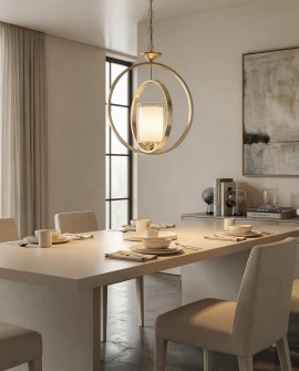 LAMPA WISZĄCA LOFT MOSIĘŻNA BENTON W1