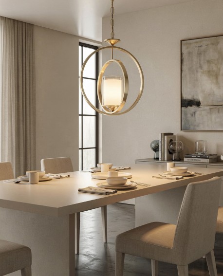 LAMPA WISZĄCA LOFT MOSIĘŻNA BENTON W1