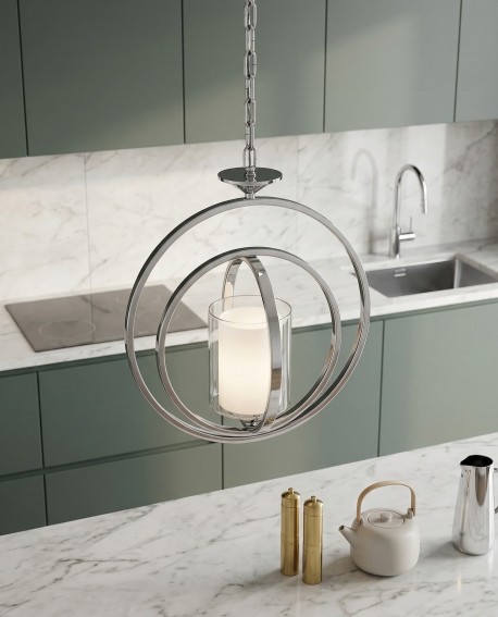 LAMPA WISZĄCA LOFT MOSIĘŻNA BENTON W1