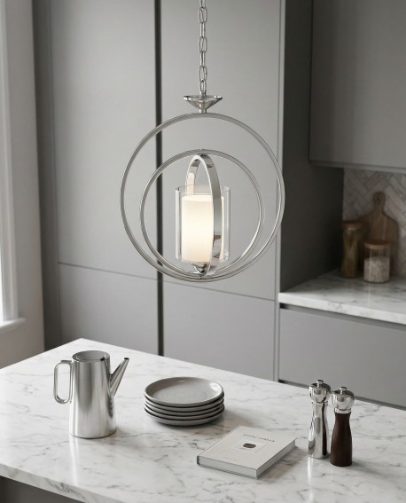 LAMPA WISZĄCA LOFT MOSIĘŻNA BENTON W1