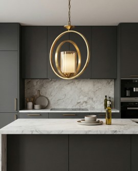 LAMPA WISZĄCA LOFT MOSIĘŻNA BENTON W1