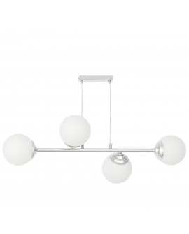 NOWOCZESNA LAMPA WISZĄCA CHROMOWANA FINO W4