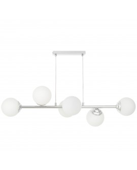 NOWOCZESNA LAMPA WISZĄCA CHROMOWANA FINO W6