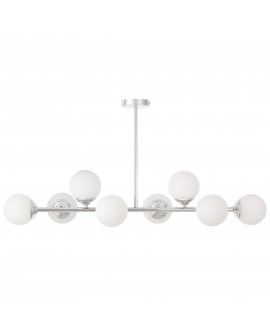 NOWOCZESNA LAMPA WISZĄCA CHROMOWANA FINO W8