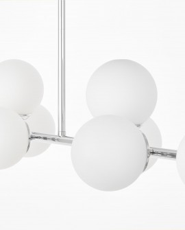 NOWOCZESNA LAMPA WISZĄCA CHROMOWANA FINO W8