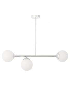 NOWOCZESNA LAMPA SUFITOWA WISZĄCA CHROMOWANA LEDO W3 LONG