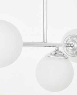 NOWOCZESNA LAMPA SUFITOWA WISZĄCA CHROMOWANA LEDO W3 LONG