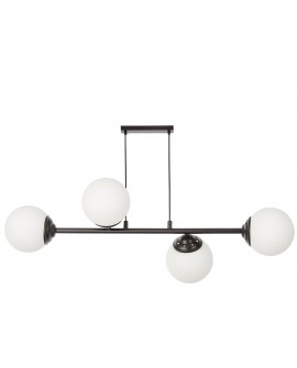 NOWOCZESNA LAMPA WISZĄCA CZARNA FINO W4