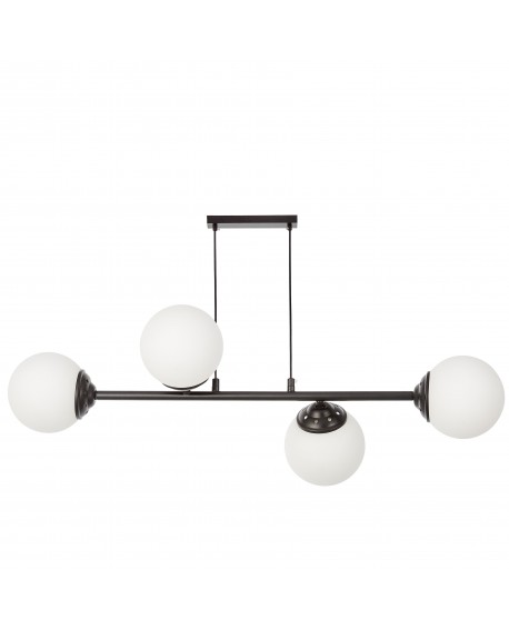 NOWOCZESNA LAMPA WISZĄCA CZARNA FINO W4