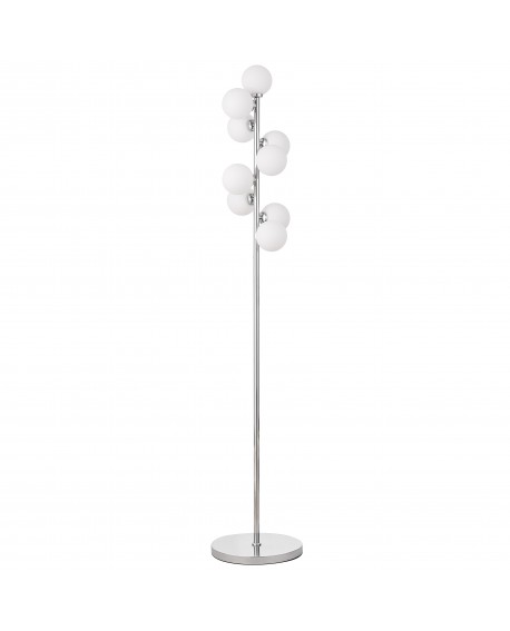 LAMPA STOJĄCA PODŁOGOWA CHROMOWANA PETRICA W9