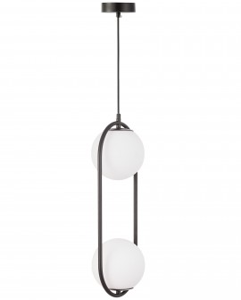 NOWOCZESNA LAMPA WISZĄCA CZARNA VERO 2B