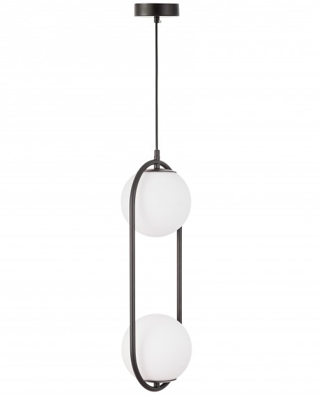 NOWOCZESNA LAMPA WISZĄCA CZARNA VERO 2B
