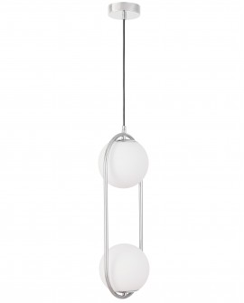 NOWOCZESNA LAMPA WISZĄCA CHROMOWANA VERO 2B