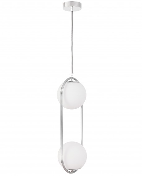 NOWOCZESNA LAMPA WISZĄCA CHROMOWANA VERO 2B