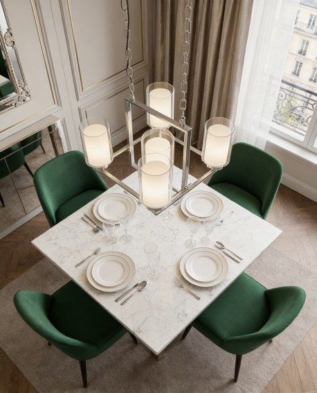 NOWOCZESNA LAMPA WISZĄCA CZARNO-ZŁOTA ARES W4