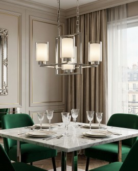 NOWOCZESNA LAMPA WISZĄCA CZARNO-ZŁOTA ARES W4