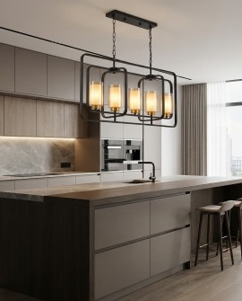 LAMPA WISZĄCA LOFT CHARNO-MOSIĘŻNA CHICAGO W5