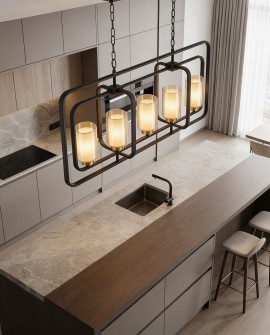 LAMPA WISZĄCA LOFT CHARNO-MOSIĘŻNA CHICAGO W5