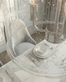 NOWOCZESNA LAMPA WISZĄCA CHROMOWANA RALTON W3