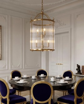 LAMPA WISZĄCA LOFT MOSIĘŻNA BOSTON W6