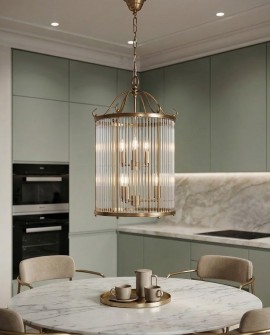 LAMPA WISZĄCA LOFT MOSIĘŻNA BOSTON W6