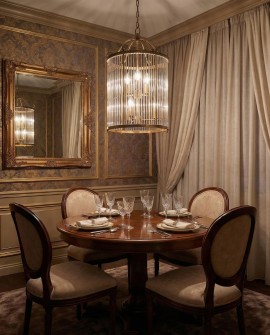 LAMPA WISZĄCA LOFT MOSIĘŻNA BOSTON W6