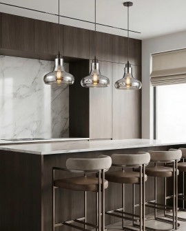 NOWOCZESNA LAMPA WISZĄCA SZKLANA AVONI