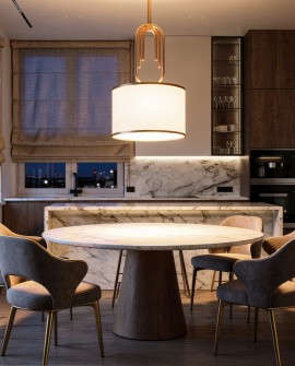 GLAMOUR LAMPA WISZĄCA BIAŁA ZANETTI D30