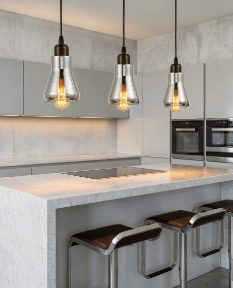 NOWOCZESNA LAMPA WISZĄCA SZKLANA BONIO