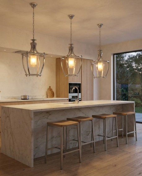 LAMPA WISZĄCA LOFT MOSIĘŻNA BROOKLYN W1