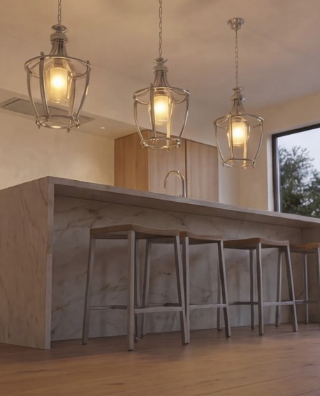 LAMPA WISZĄCA LOFT MOSIĘŻNA BROOKLYN W1