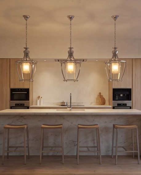 LAMPA WISZĄCA LOFT MOSIĘŻNA BROOKLYN W1