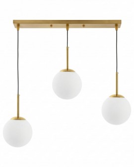 NOWOCZESNA POTRÓJNA LAMPA MOSIĘŻNA FREDICA W3 PRO