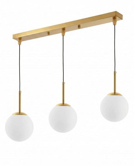 NOWOCZESNA POTRÓJNA LAMPA MOSIĘŻNA FREDICA W3 PRO