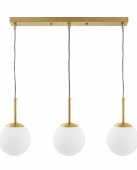 NOWOCZESNA POTRÓJNA LAMPA MOSIĘŻNA FREDICA W3 PRO