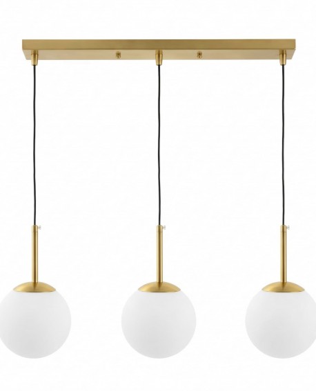 NOWOCZESNA POTRÓJNA LAMPA MOSIĘŻNA FREDICA W3 PRO