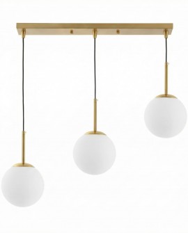 NOWOCZESNA POTRÓJNA LAMPA MOSIĘŻNA FREDICA W3 PRO