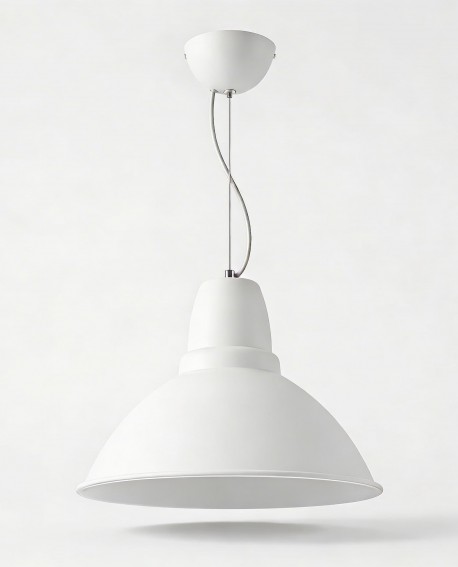 NOWOCZESNA LAMPA WISZĄCA BIAŁA DORS