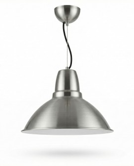 NOWOCZESNA LAMPA WISZĄCA SREBRNA DORS