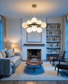 NOWOCZESNA LAMPA WISZĄCA CZARNO-ZŁOTA LEDO W9