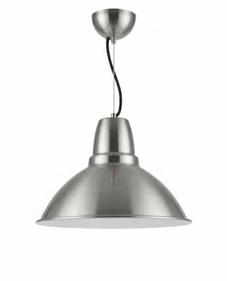 NOWOCZESNA LAMPA WISZĄCA SREBRNA DORS