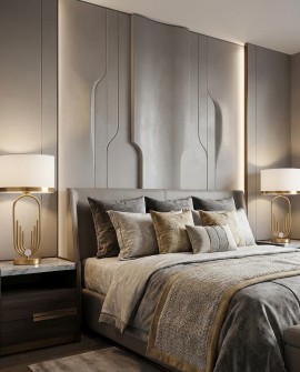 GLAMOUR LAMPA NOCNA BIAŁO-MOSIĘŻNA ZANETTI