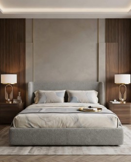 GLAMOUR LAMPA NOCNA BIAŁO-MOSIĘŻNA ZANETTI