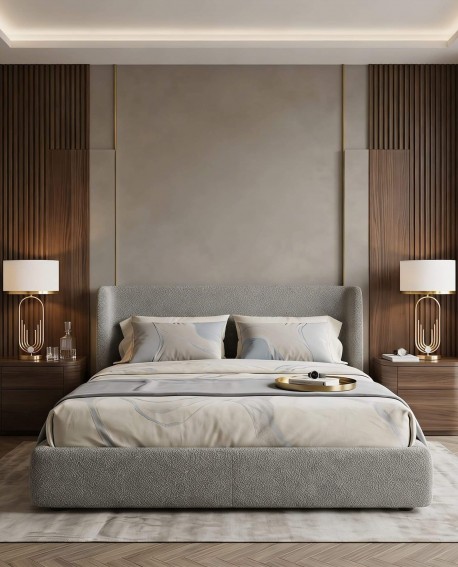 GLAMOUR LAMPA NOCNA BIAŁO-MOSIĘŻNA ZANETTI