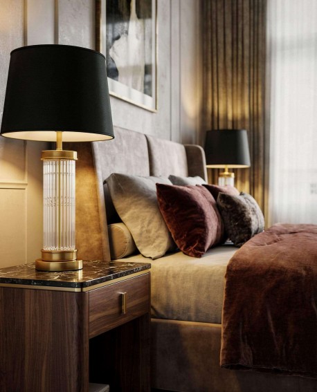 LAMPA NOCNA GLAMOUR CZARN-MOSIĘŻNA LA BOTTE